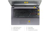 SANTINEA Clevo W671SZQ1 Ordinateur Clevo W671SZQ1