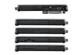 SANTINEA Toughbook FZ55-MK1 FHD PC portable durci IP53 Toughbook 55 (FZ55) 14.0" - Vues de droite et de gauche (baie média modulaire)