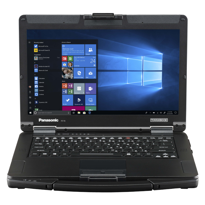 Portable Toughbook FZ55 - Vue de face