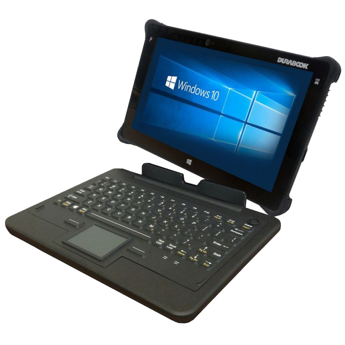 SANTINEA - Tablette Durabook R11L - tablette tactile durcie Full HD IP66 avec clavier amovible