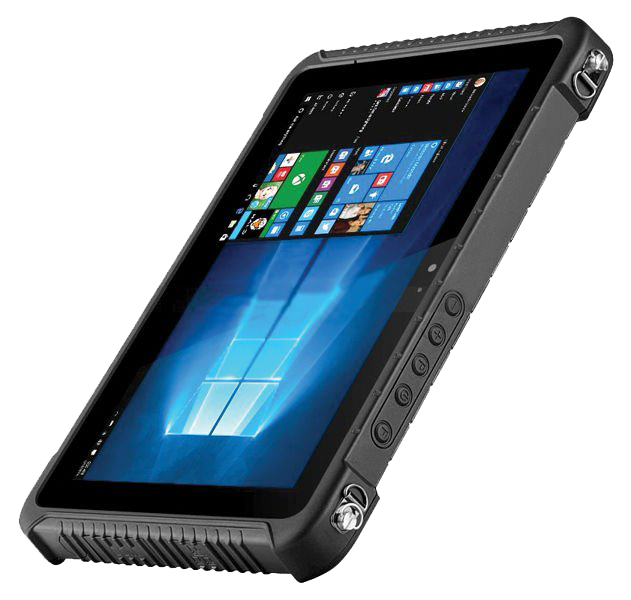 Tablette KX-10H - Tablette incassable, antichoc, étanche, écran tactile, très grande autonomie, durcie, militarisée IP65  - KX-10H - SANTINEA