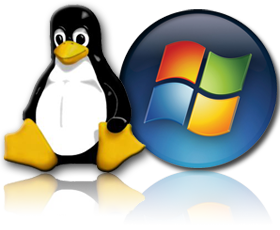 SANTINEA - Clevo NP70PNK avec linux et windows installés en double boot