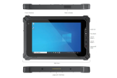 SANTINEA Tablette KX-8D Tablette incassable, antichoc, étanche, écran tactile, très grande autonomie, durcie, militarisée IP65  - KX-8J