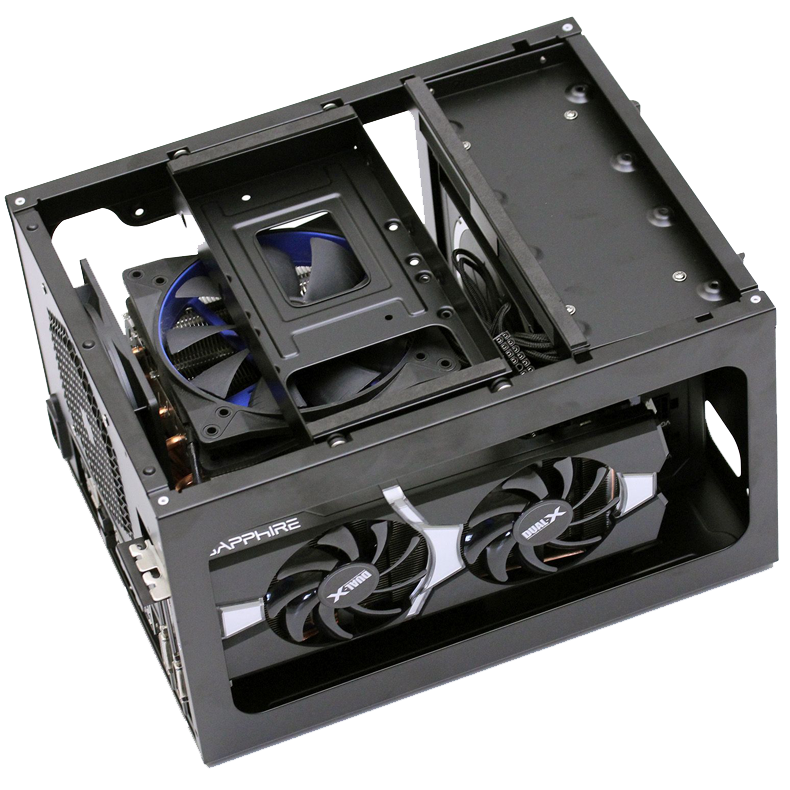Icube 270 - Mini PC, mini ordinateur très compact, puissant et silencieux compatible Linux - Système de refroidissement - SANTINEA