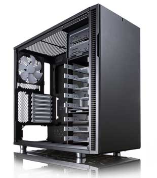 Enterprise 490 - Ordinateur PC très puissant, silencieux, certifié compatible linux - Système de refroidissement - SANTINEA